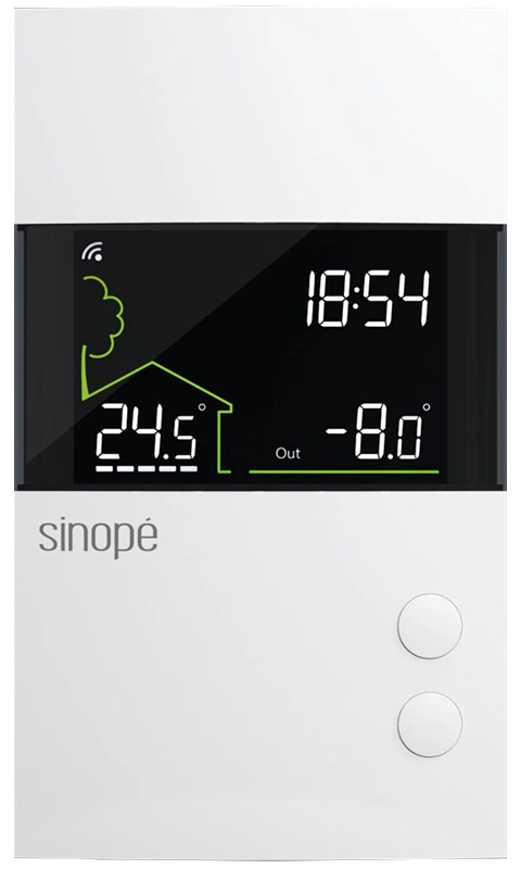 Thermostat intelligent Sinopé basse tension TH1400ZB