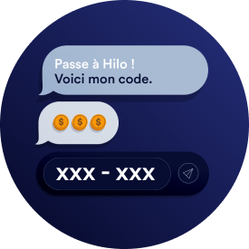 Partagez votre code à un ami