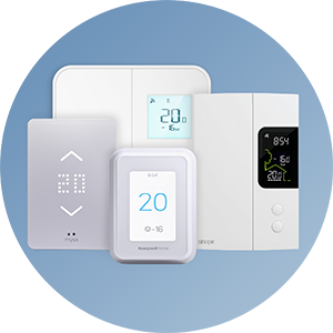 Les thermostats compatibles avec Hilo