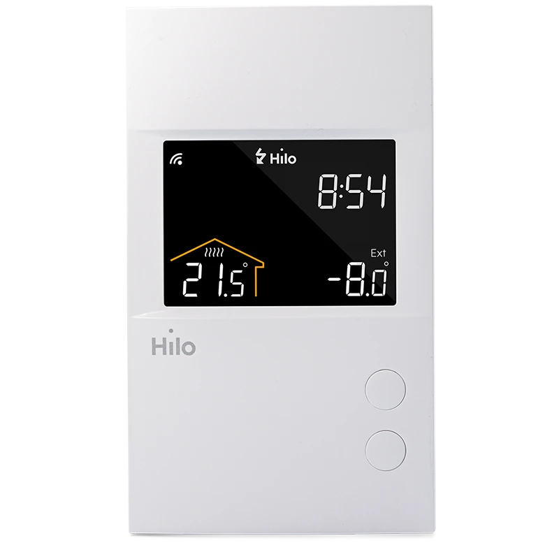 Hilo smart thermostat for electric radiant floor