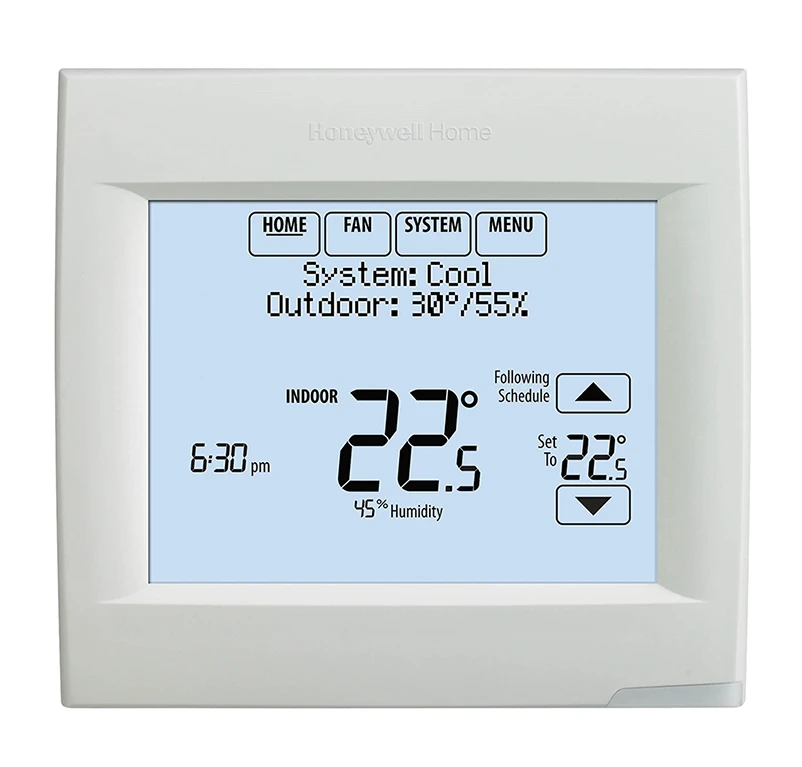 Thermostat intelligent Honeywell WWi-Fi VisionPRO 8000 Programmable pour chauffage central