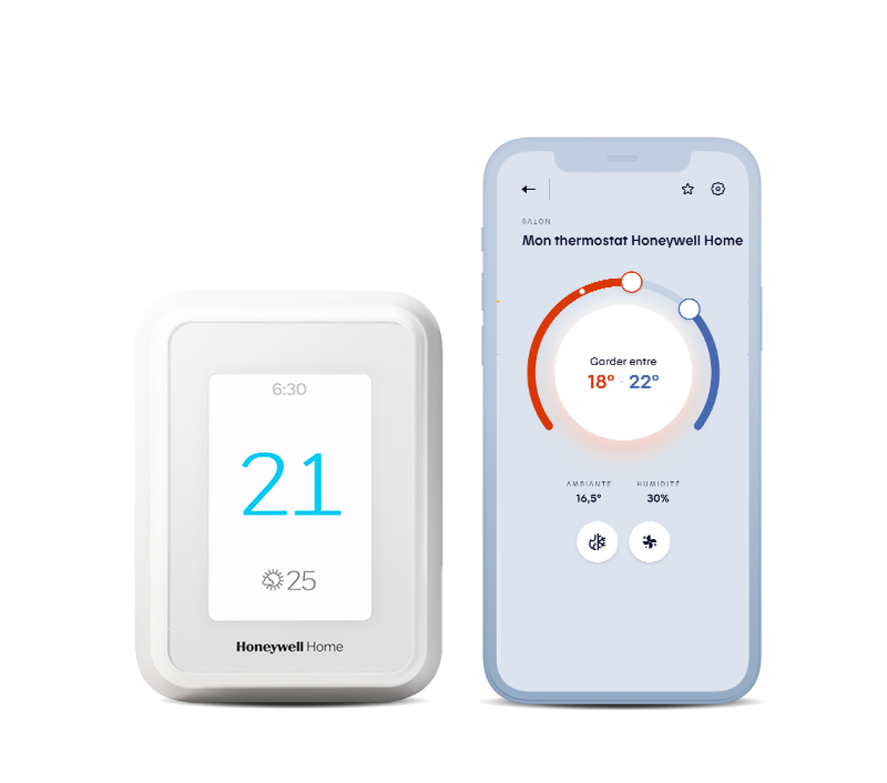 Hilo Honeywell Home thermostat