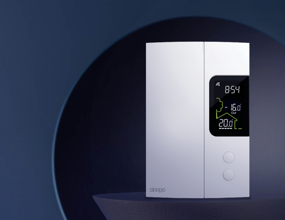 Les thermostats Sinopé, compatibles avec Hilo