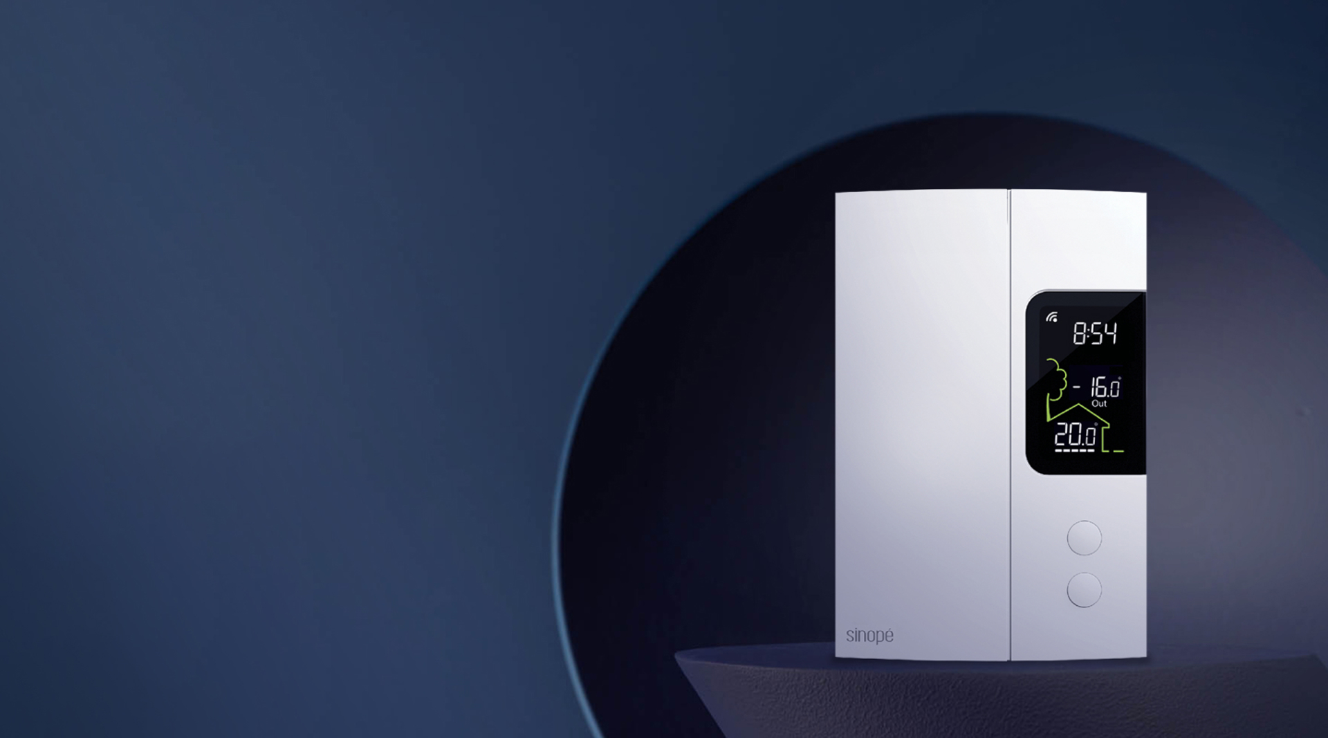 Les thermostats Sinopé, compatibles avec Hilo