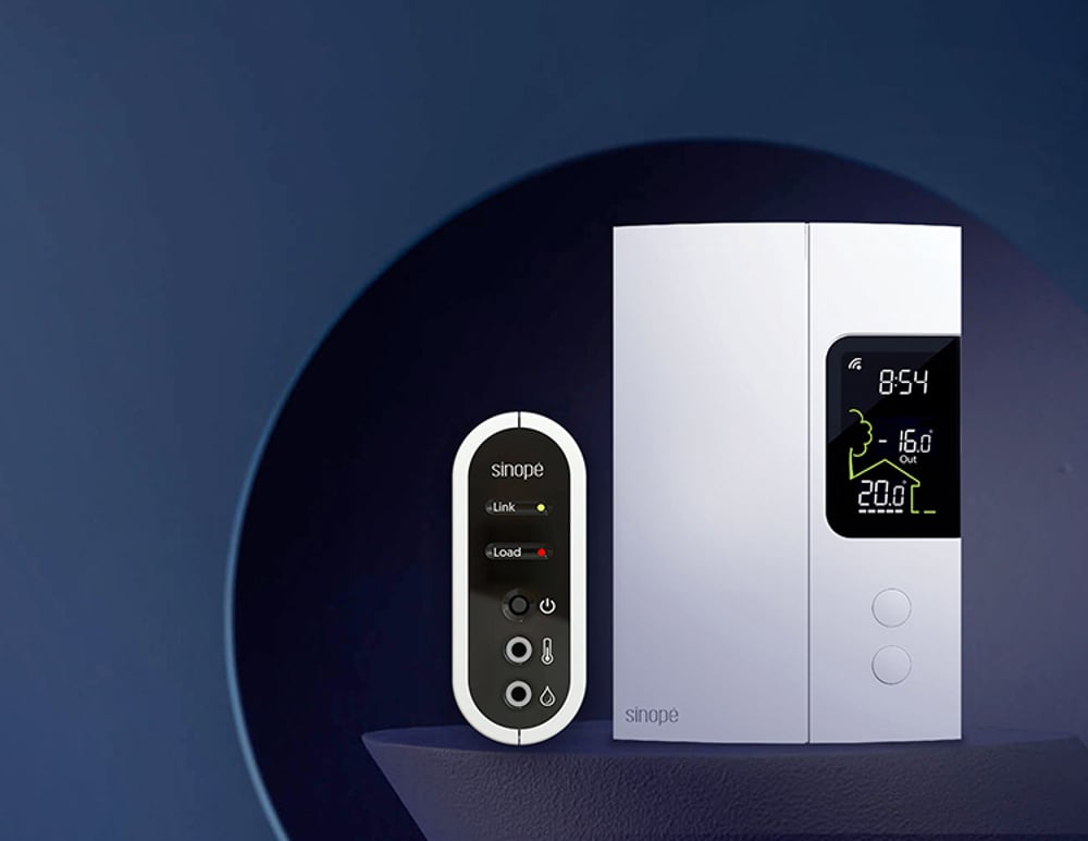 Les thermostats et contrôleurs Sinopé, compatibles avec Hilo
