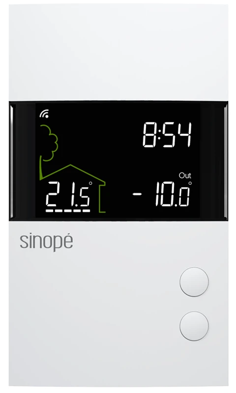 Thermostat intelligent Sinopé basse tension TH1400WF