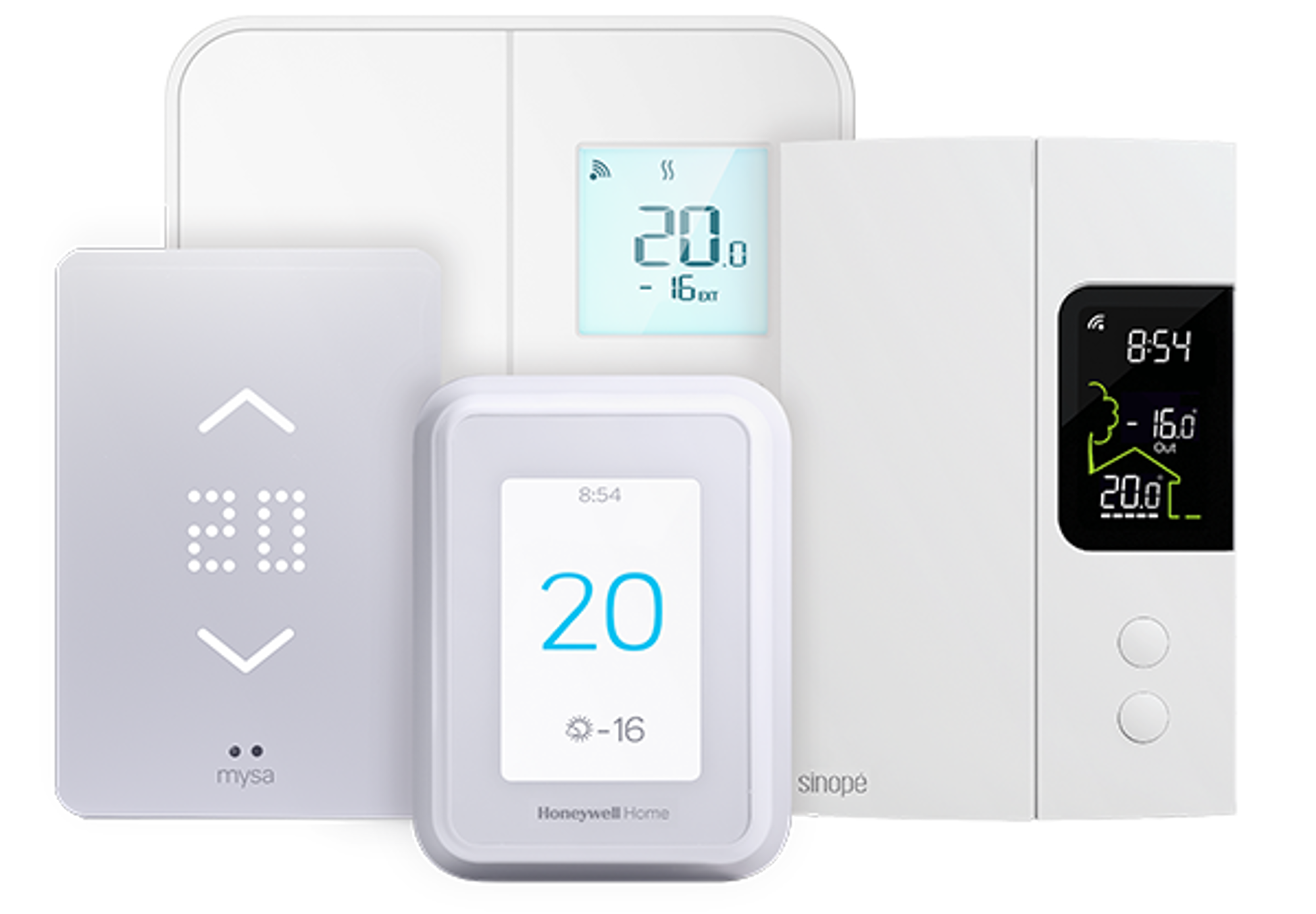 Les thermostats compatibles avec Hilo