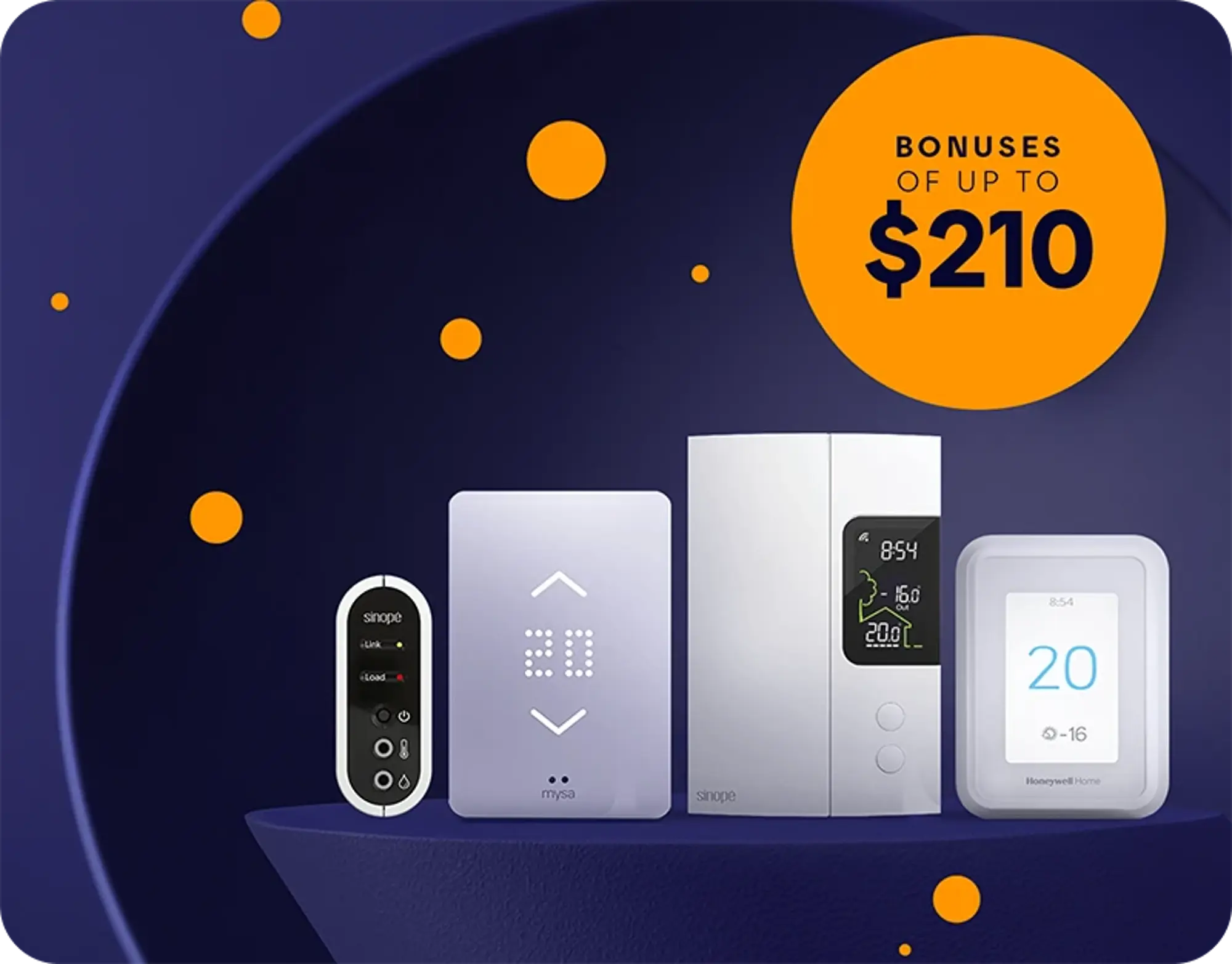 Bonuses on compatible products up to $210