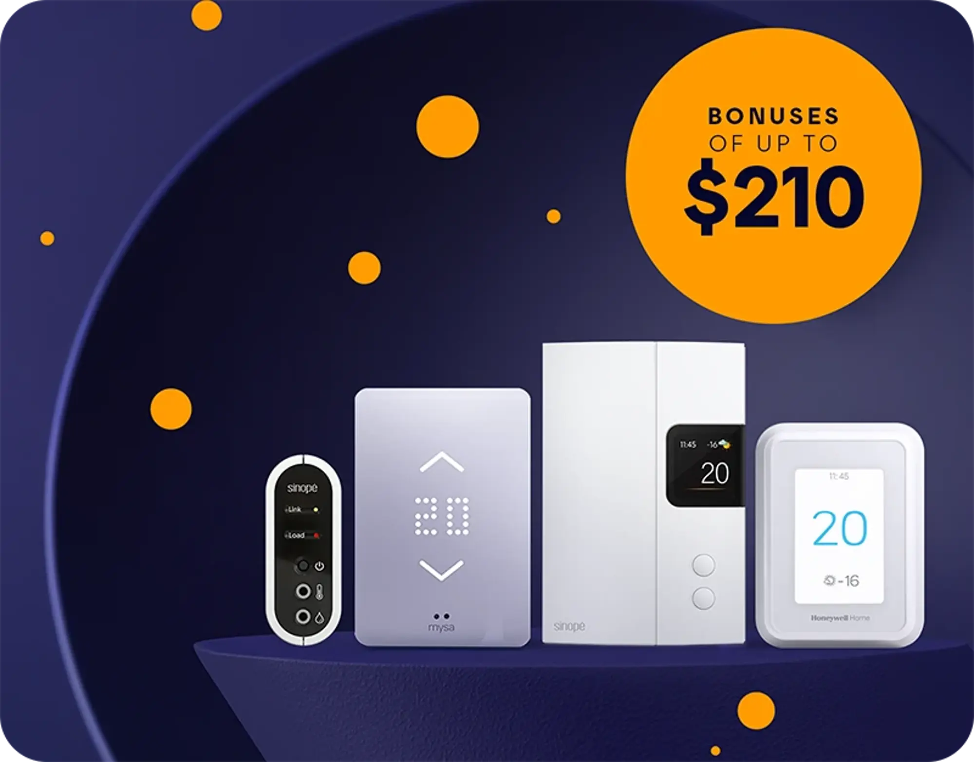 Bonuses on compatible products up to $210